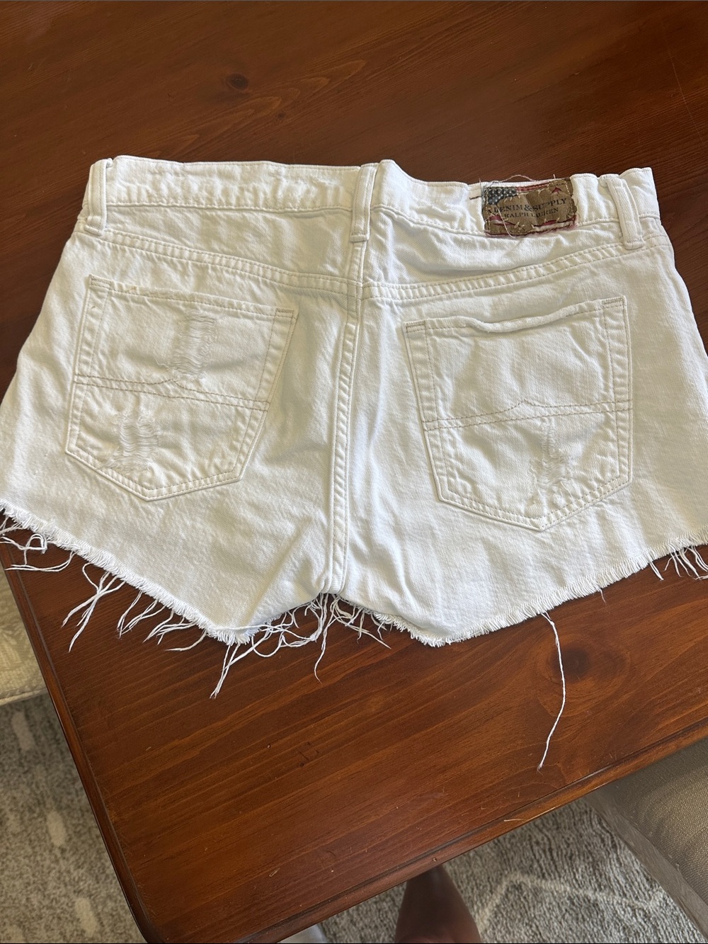 Denim & Supply Ralph Lauren Distressed Denim Cutoff Shorts - - Picture 7 of 7